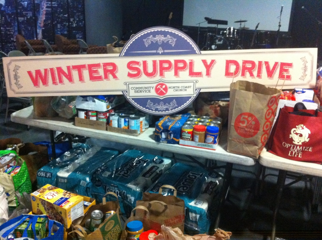 Winter Supply Drive – Sorting Day – Monday Oct 8 – North Coast