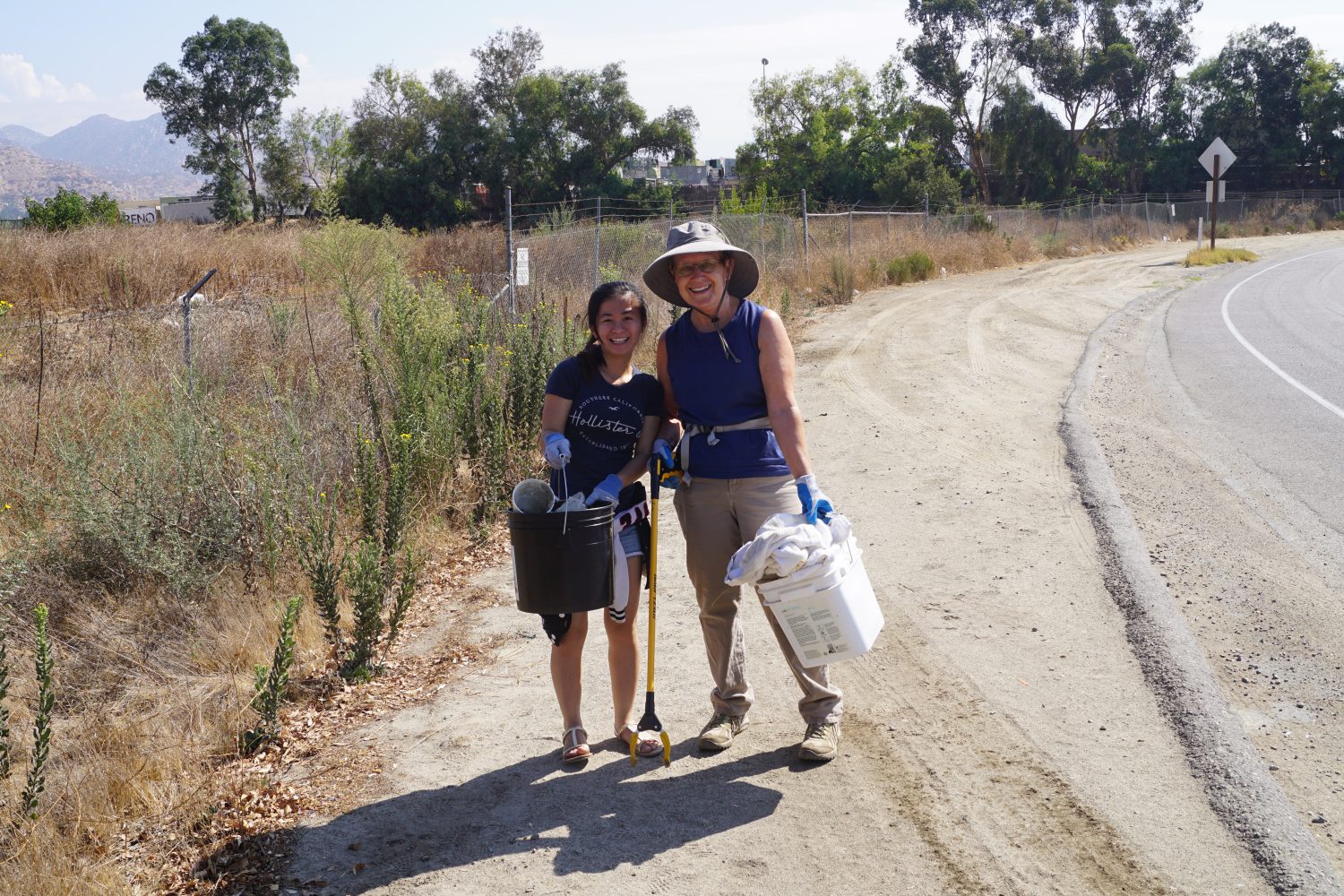 Watershed Warriors Clean Up in Bonsall -"I Love a Clean San Diego"