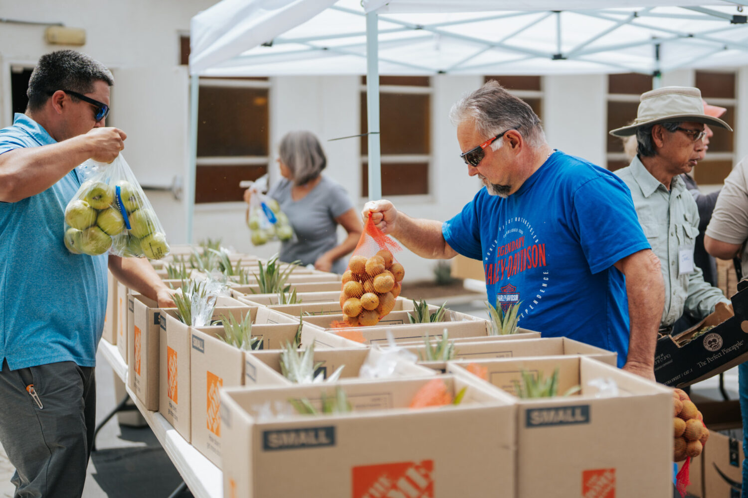 Distribute Food to Folks in Pauma Valley - 4th/Wednesday - San Diego Food Bank