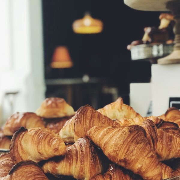breakfast pastries or croissants